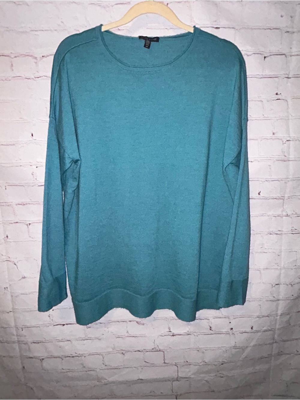 Eileen Fisher Merino Crew Neck Sweater women’s size S